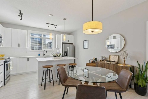 78 Sage Bluff Circle Nw, Calgary, AB - Indoor Photo Showing Dining Room