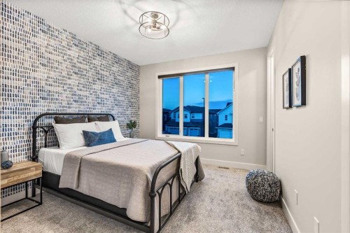 112 South Shore View, Chestermere, AB - Indoor Photo Showing Bedroom