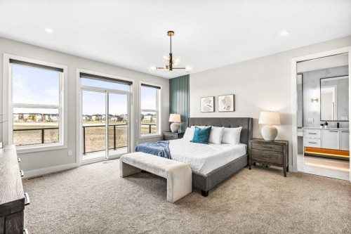 112 South Shore View, Chestermere, AB - Indoor Photo Showing Bedroom