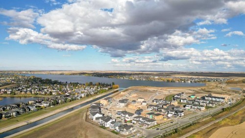 112 South Shore View, Chestermere, AB - Outdoor With Body Of Water With View