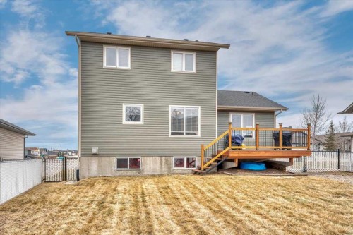 90 Parklane Drive, Strathmore, AB - Outdoor With Deck Patio Veranda With Exterior