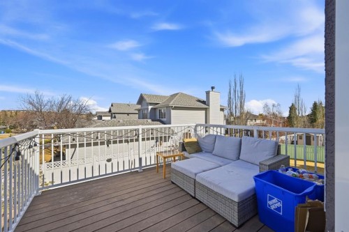 10205 Hidden Valley Drive Nw, Calgary, AB - Outdoor With Deck Patio Veranda With Exterior