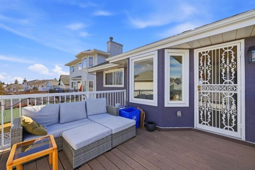 10205 Hidden Valley Drive Nw, Calgary, AB - Outdoor With Deck Patio Veranda With Exterior