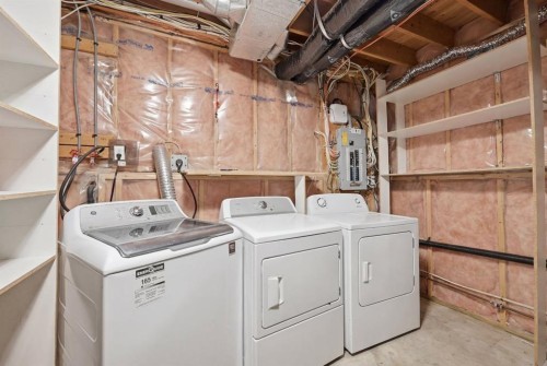 10205 Hidden Valley Drive Nw, Calgary, AB - Indoor Photo Showing Laundry Room