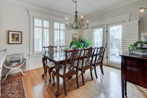 1712 25 Street Sw, Calgary, AB - Indoor Photo Showing Dining Room