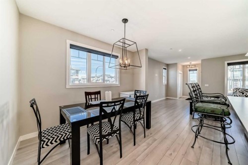 75 Howse Rise Ne, Calgary, AB - Indoor Photo Showing Dining Room
