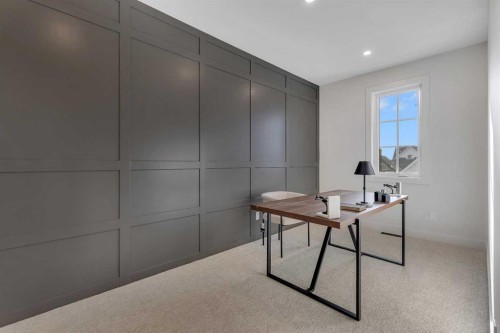 342 Normandy Drive Sw, Calgary, AB - Indoor Photo Showing Office