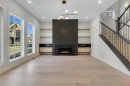 342 Normandy Drive Sw, Calgary, AB  - Indoor With Fireplace 