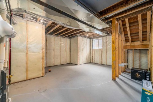 122 Ambleside Heath Nw, Calgary, AB - Indoor Photo Showing Basement
