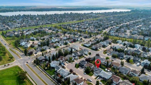 141 West Creek Crescent, Chestermere, AB - Outdoor With Body Of Water With View