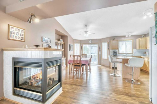 141 West Creek Crescent, Chestermere, AB - Indoor With Fireplace