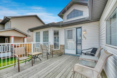 141 West Creek Crescent, Chestermere, AB - Outdoor With Deck Patio Veranda With Exterior