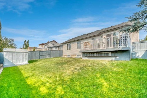141 West Creek Crescent, Chestermere, AB - Outdoor With Deck Patio Veranda With Backyard