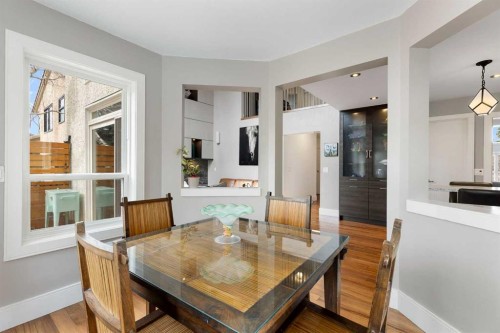 106 Shawnee Place Sw, Calgary, AB - Indoor Photo Showing Dining Room