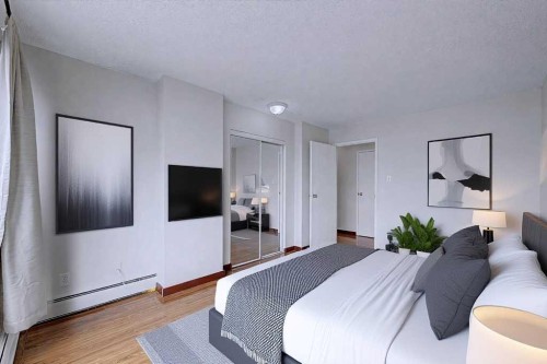 105-659 4 Avenue Ne, Calgary, AB - Indoor Photo Showing Bedroom