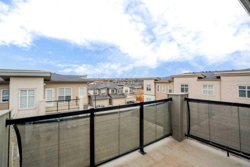 122 Spring Creek Common Sw, Calgary, AB - Outdoor With Balcony