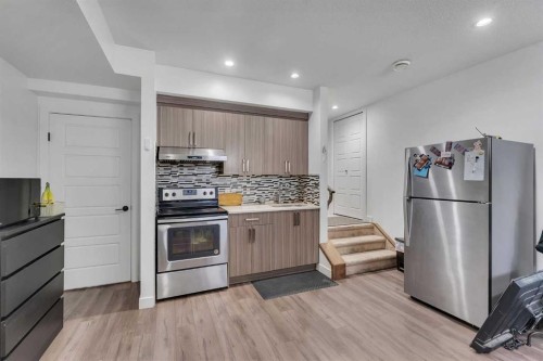 43 Saddlelake Manor Ne, Calgary, AB - Indoor Photo Showing Kitchen With Stainless Steel Kitchen