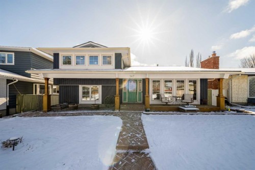147 Midvalley Place Se, Calgary, AB - Outdoor With Deck Patio Veranda
