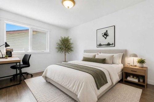 11 Beddington Green Ne, Calgary, AB - Indoor Photo Showing Bedroom