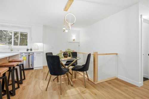 9407 Allison Drive Se, Calgary, AB - Indoor Photo Showing Dining Room