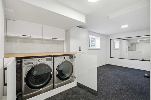 9407 Allison Drive Se, Calgary, AB - Indoor Photo Showing Laundry Room