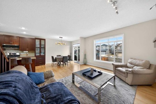 64 Panton Link Nw, Calgary, AB - Indoor Photo Showing Living Room