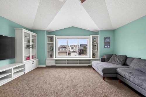 64 Panton Link Nw, Calgary, AB - Indoor Photo Showing Living Room