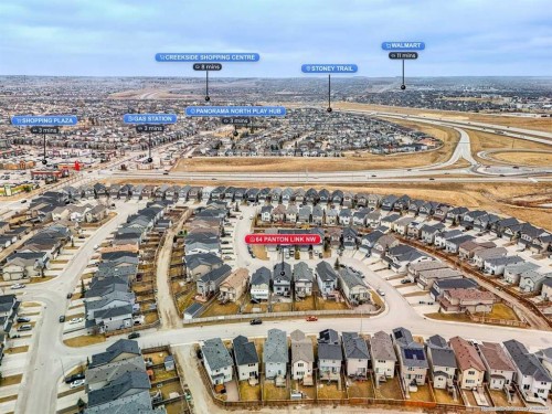 64 Panton Link Nw, Calgary, AB - Outdoor With View