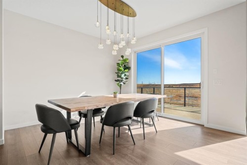 66 Savoy Landing Se, Calgary, AB - Indoor Photo Showing Dining Room