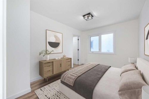 307 Hamptons Mews Nw, Calgary, AB - Indoor Photo Showing Bedroom