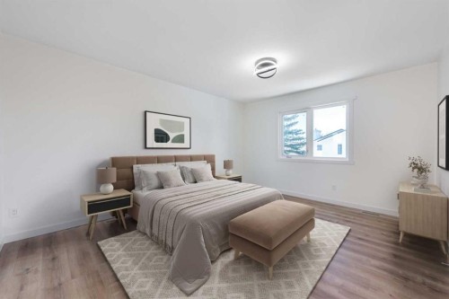 307 Hamptons Mews Nw, Calgary, AB - Indoor Photo Showing Bedroom