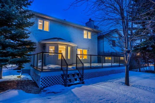 307 Hamptons Mews Nw, Calgary, AB - Outdoor With Deck Patio Veranda