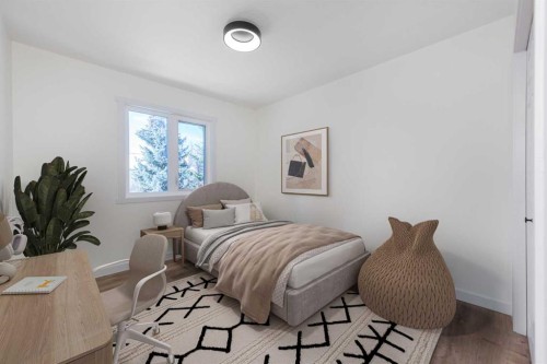 307 Hamptons Mews Nw, Calgary, AB - Indoor Photo Showing Bedroom