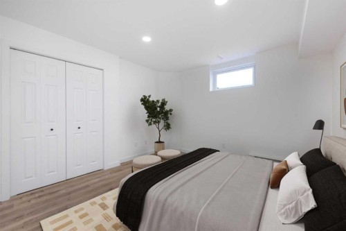 307 Hamptons Mews Nw, Calgary, AB - Indoor Photo Showing Bedroom