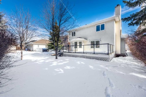 307 Hamptons Mews Nw, Calgary, AB - Outdoor With Deck Patio Veranda