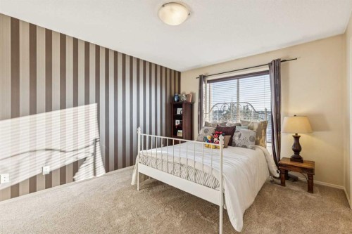 15008 Prestwick Boulevard Se, Calgary, AB - Indoor Photo Showing Bedroom
