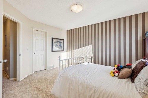 15008 Prestwick Boulevard Se, Calgary, AB - Indoor Photo Showing Bedroom