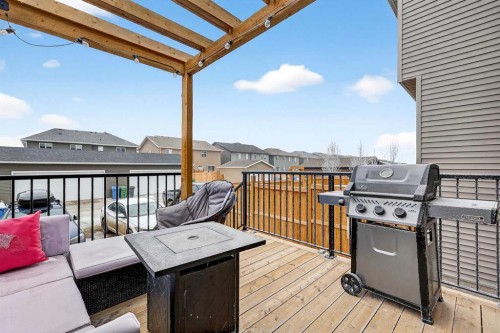 94 Wolf Gate Nw, Okotoks, AB - Outdoor With Deck Patio Veranda With Exterior
