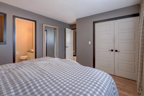 823 Bankview Drive, Drumheller, AB - Indoor Photo Showing Bedroom
