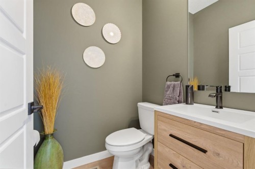 459 Rivercrest Road, Cochrane, AB - Indoor Photo Showing Bathroom