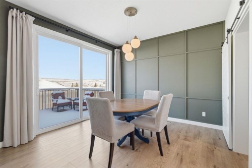 459 Rivercrest Road, Cochrane, AB - Indoor Photo Showing Dining Room