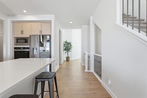 459 Rivercrest Road, Cochrane, AB - Indoor Photo Showing Kitchen