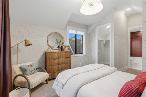 53 Watermark Crescent, Rural Rocky View County, AB - Indoor Photo Showing Bedroom