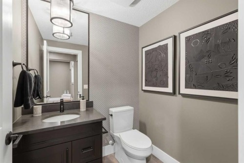 53 Watermark Crescent, Rural Rocky View County, AB - Indoor Photo Showing Bathroom