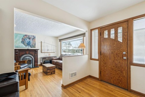 2363 23 Street Nw, Calgary, AB - Indoor With Fireplace