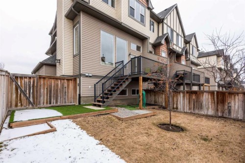 14 Everridge Common Sw, Calgary, AB - Outdoor With Deck Patio Veranda