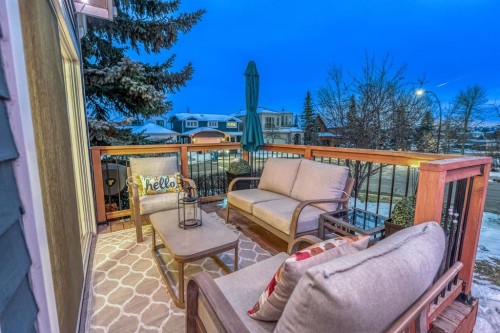 76 Stradbrooke Way Sw, Calgary, AB - Outdoor With Deck Patio Veranda