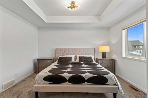 333 Mahogany Boulevard Se, Calgary, AB - Indoor Photo Showing Bedroom