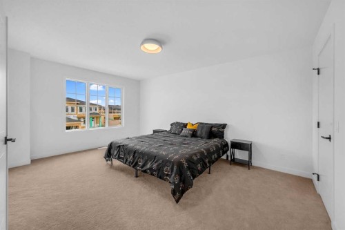 288 Sora Terrace Se, Calgary, AB - Indoor Photo Showing Bedroom