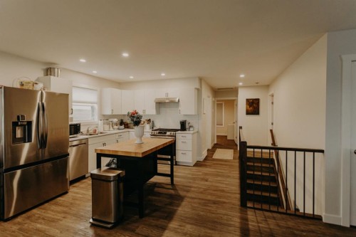 30480 #16 Range Road 12, Rural Mountain View County, AB - Indoor Photo Showing Kitchen